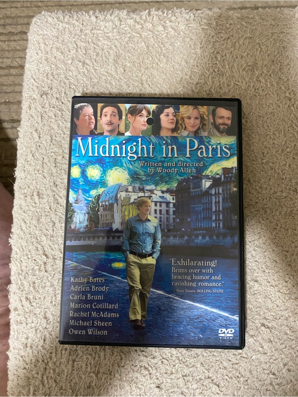 Midnight in Paris (DVD) - Blue Cover